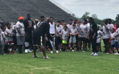 Bayou Boyz’ Return to Louisiana to Hold Football Camp, Give Back to Kids