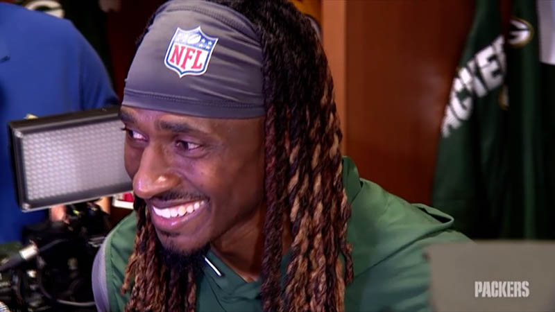 Tramon Williams says Tony Brown ‘comes with the energy’