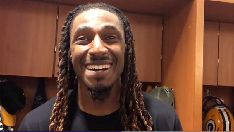 Tramon Williams on Lambeau fans