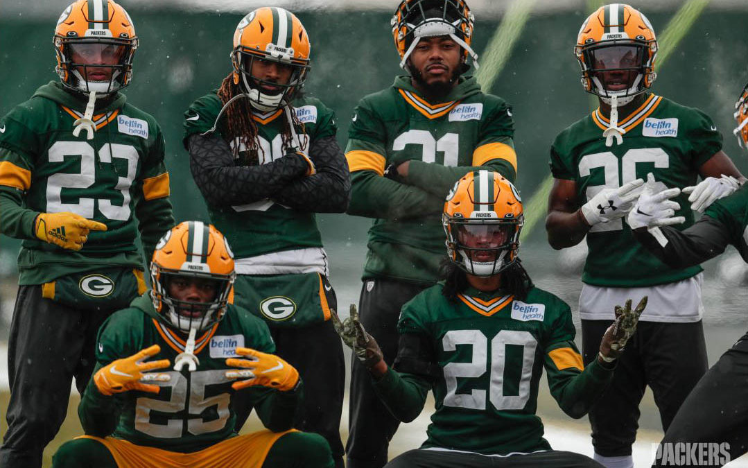 Practice photos: Packers get back to work for Bears matchup