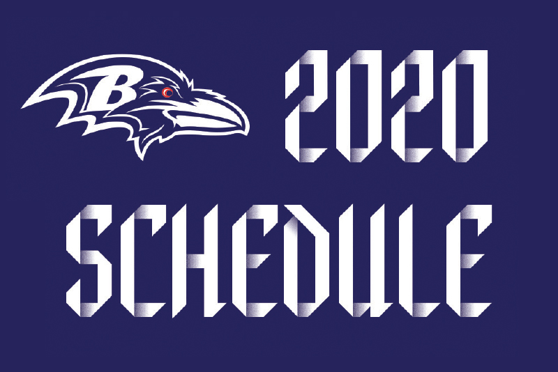 Baltimore Ravens 2020 Schedule