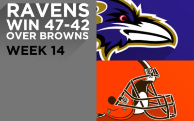 Ravens beat Browns in what could be the game of the year