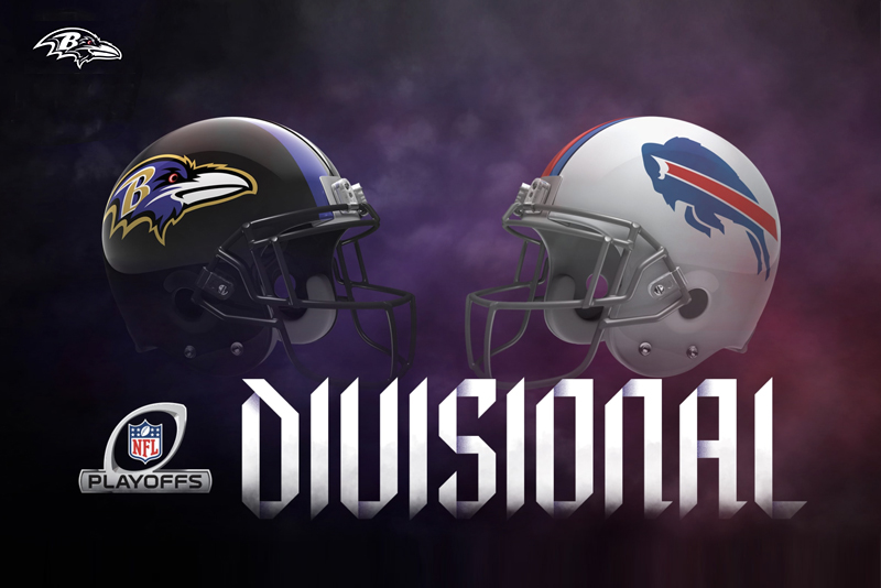 Ravens Set to Face Bills in Divisional Playoffs