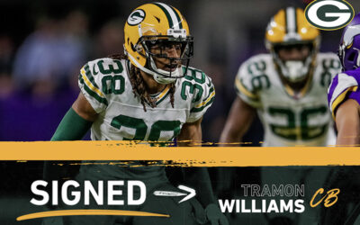 Packers sign CB Tramon Williams to the practice squad