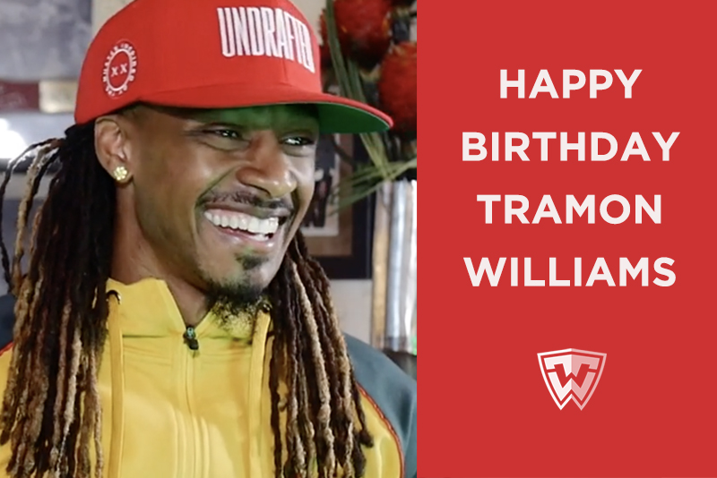 Happy Birthday Tramon Williams